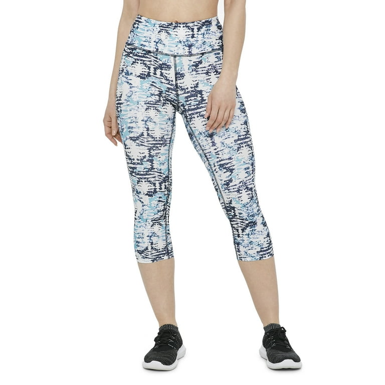 Athletic Works Women's Printed Active Capris 