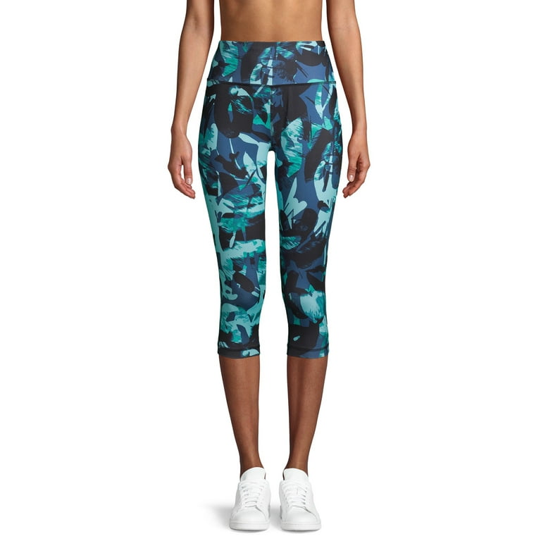 Athletic Works Women's Active Printed Capris 