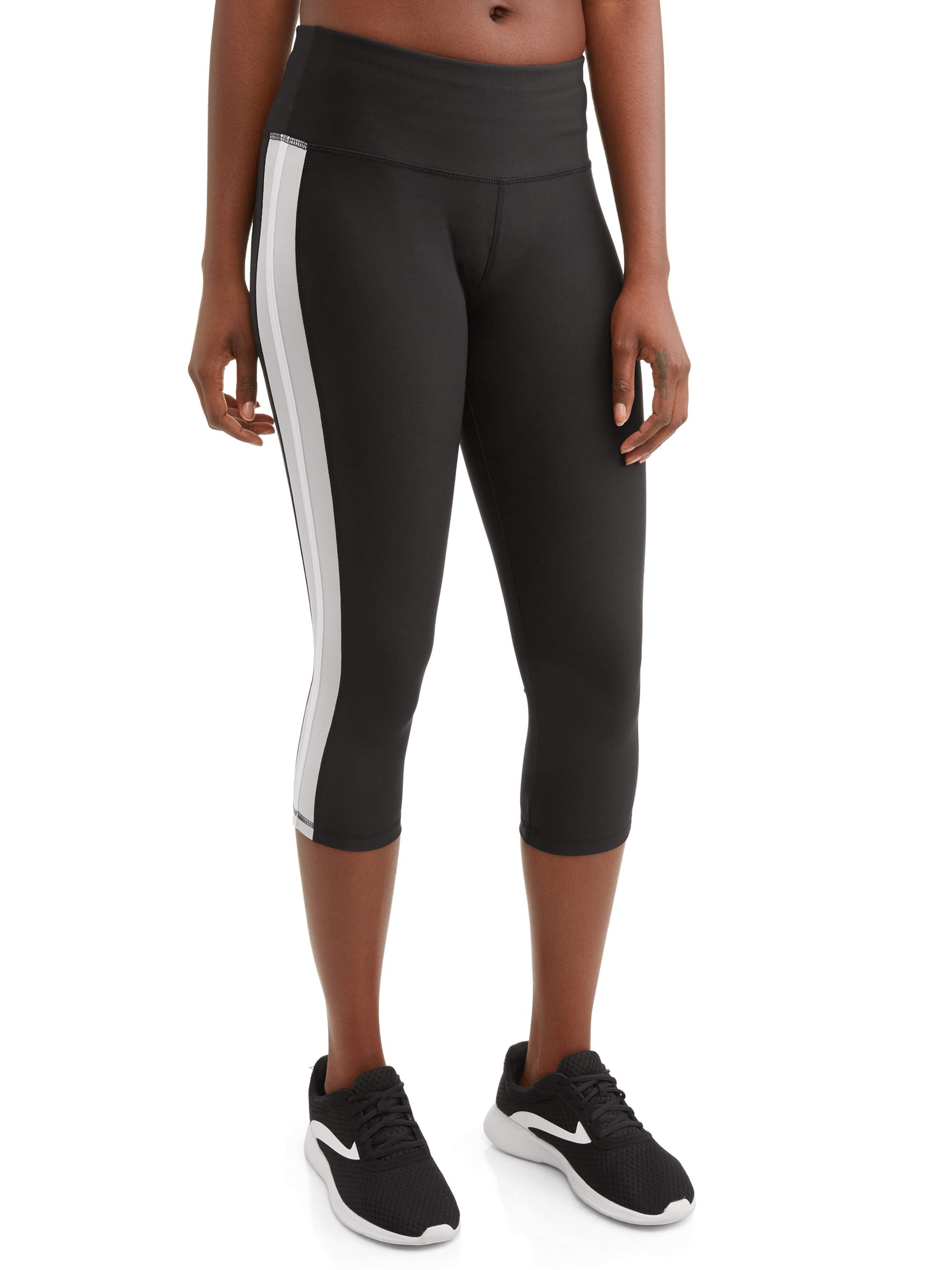 Athletic Works Women's Active Printed Core Performance Capri's