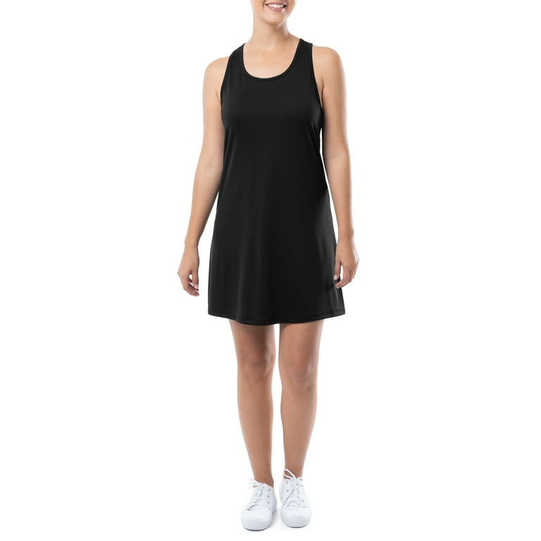 slim fit dress slacks Heather Grey Racerback Tank Midi Dress main image 0