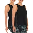 thumbnail image 1 of Athletic Works Women's Active Repreve Racerback Tank Top 2-Pack, 1 of 4