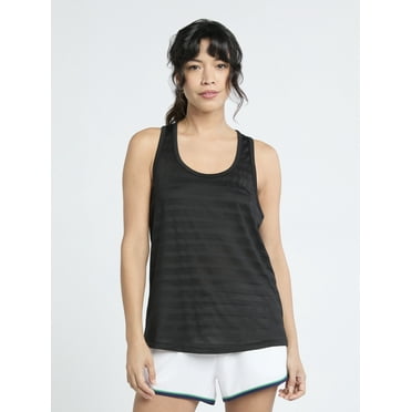 Athletic Works Women's and Women's Plus Active Scoop Mesh Tank Top, Sizes XS-4X