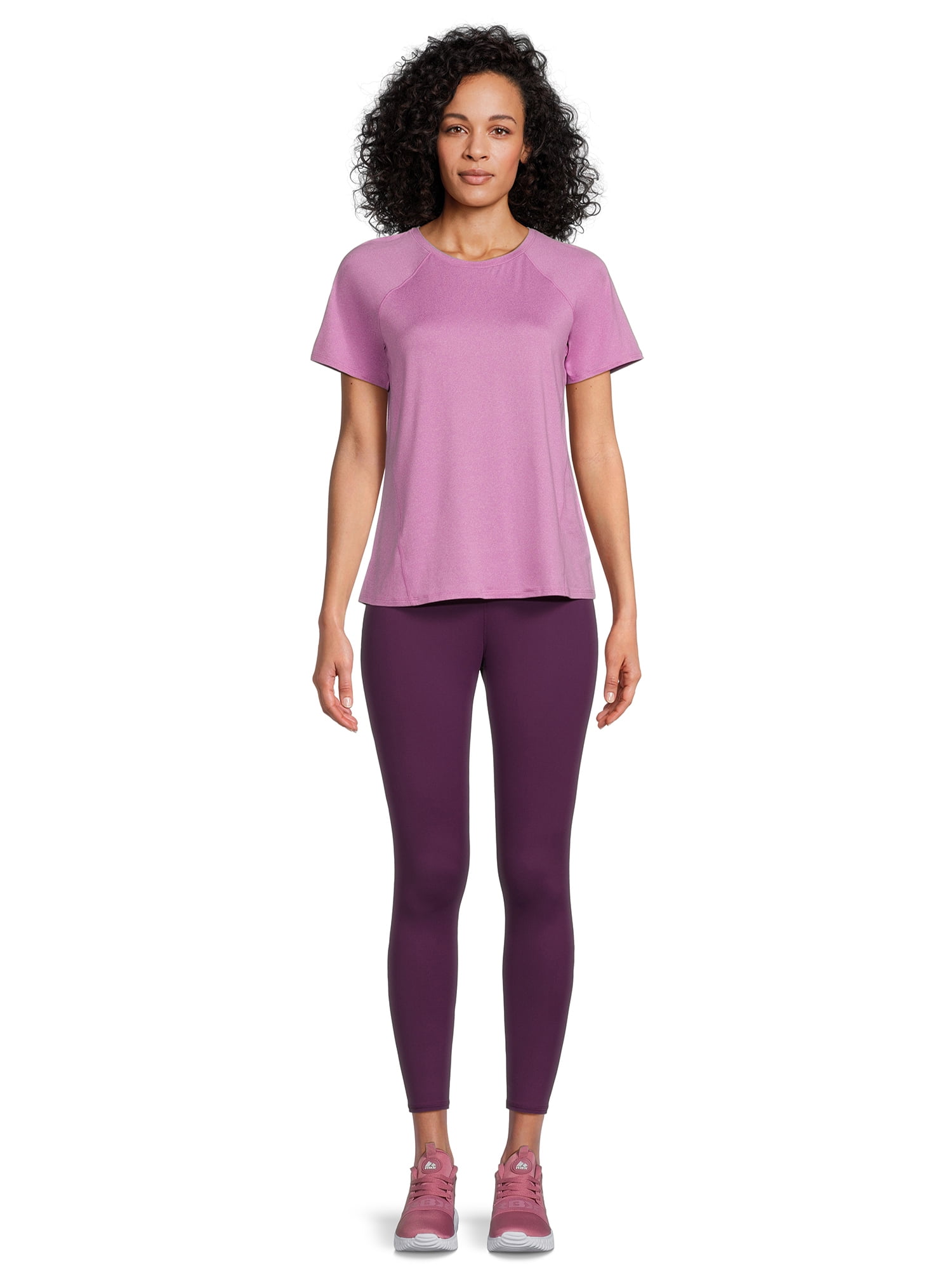 Athletic Works Women s Active T Shirt and Leggings Set 2 Piece