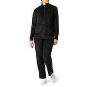 ATHLETIC WORKS Women's Soft Velour Jacket and Pant Tracksuit, Size S-XXL