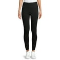 Athletic Works Women' s Ankle Tights with Side Pockets