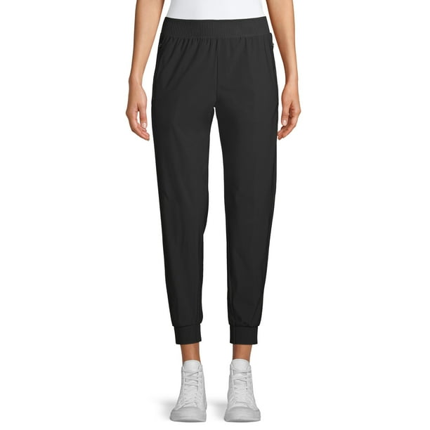 Athletic Works Women's Athleisure Commuter Jogger Pants with Zip ...