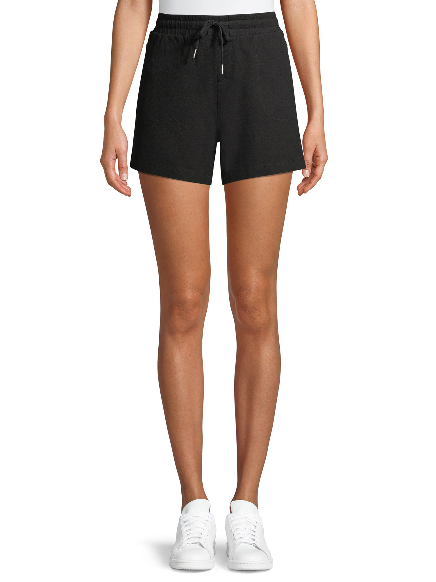 Athletic Works Women's Athleisure Commuter Shorts - image 1 of 7