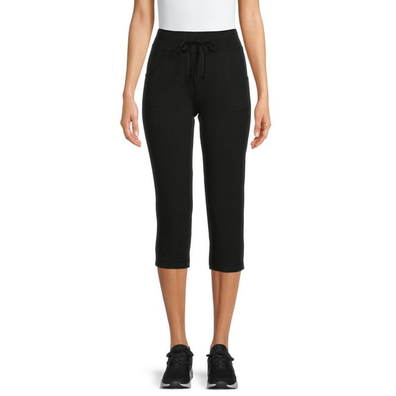 Athletic Works Women's Athleisure Core Knit Capri Pant