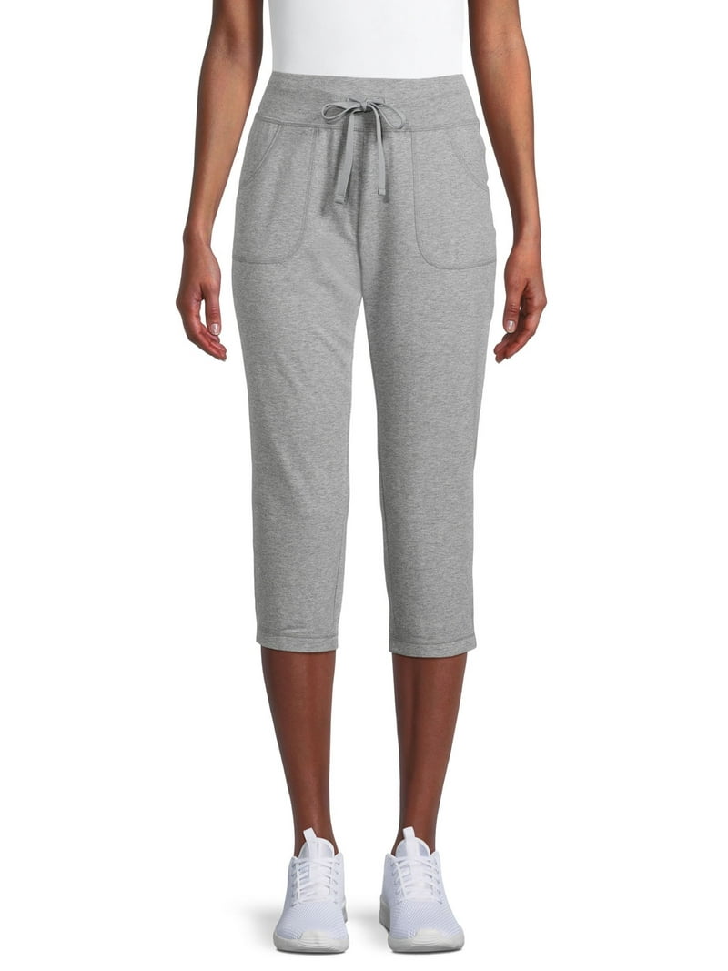 Athletic Works women's Athleisure Core Knit Capri Pants