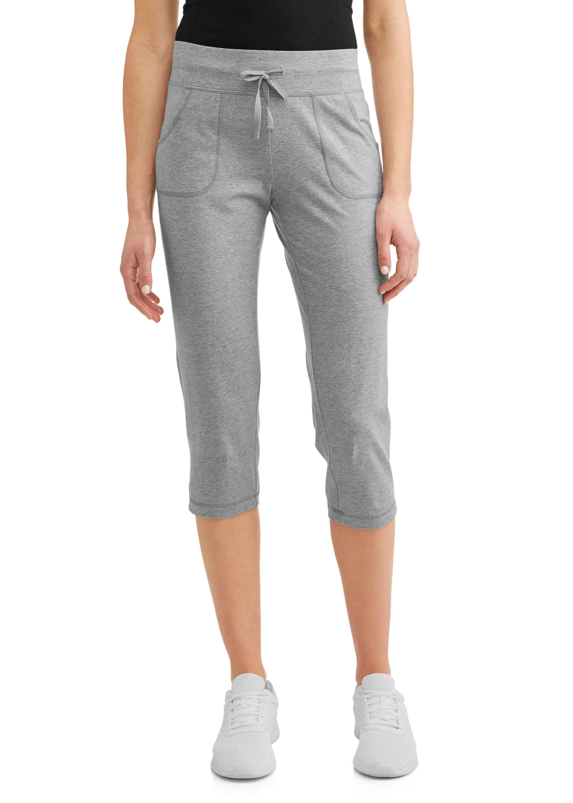 Athletic Works Women's Athleisure Core Knit Capris