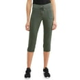 thumbnail image 1 of Athletic Works Women's Athleisure Core Knit Capris, 1 of 3