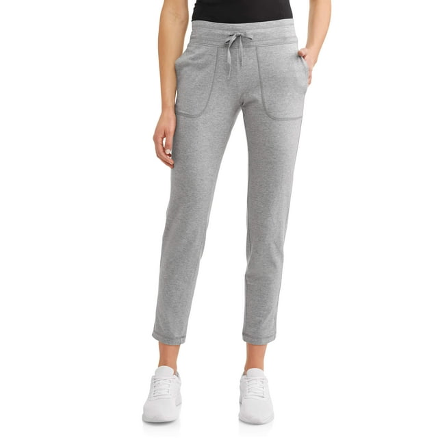 Athletic Works Women's Athleisure Core Knit Pant in Regular and Petite ...