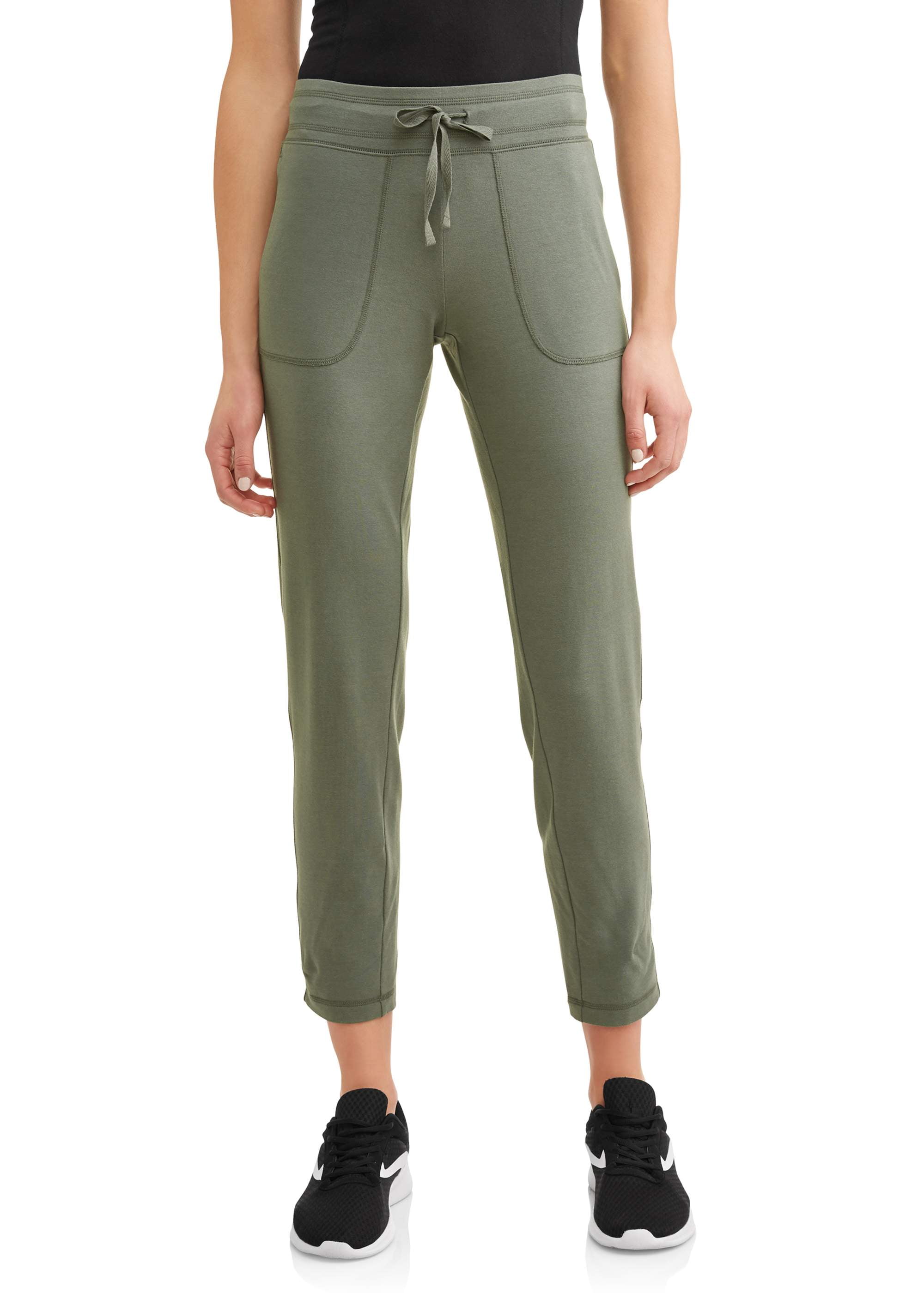 Athletic Works Women's Athleisure Core Knit Pant in Regular and Petite