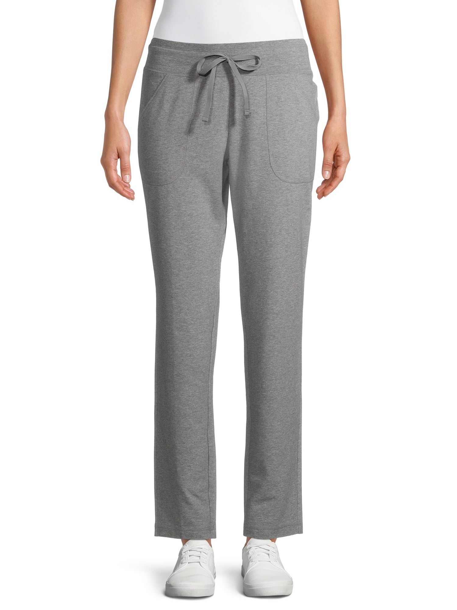 Athletic Works Women's Athleisure Core Knit Pants Available in Regular and  Petite