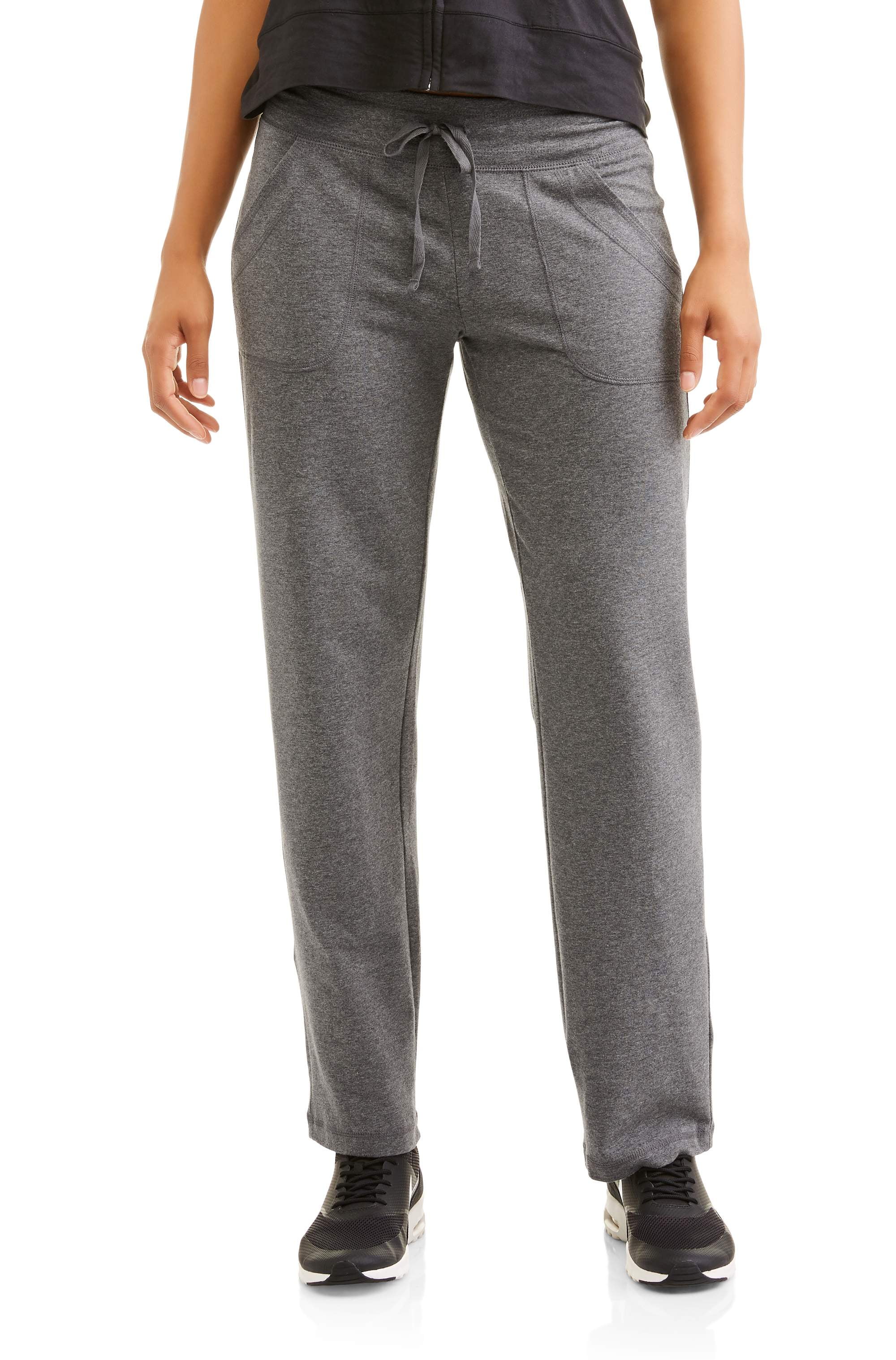 Athletic Works Gray Active Pants Size L (Petite) - 26% off