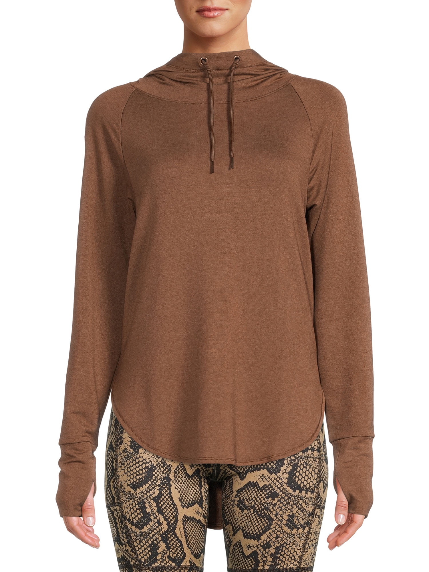 Athletic works mock neck hoodie new arrivals