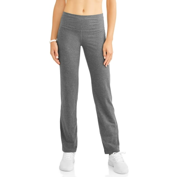 Athletic Works Women's Athleisure Performance Straight Leg Pant Available in Regular and Petite