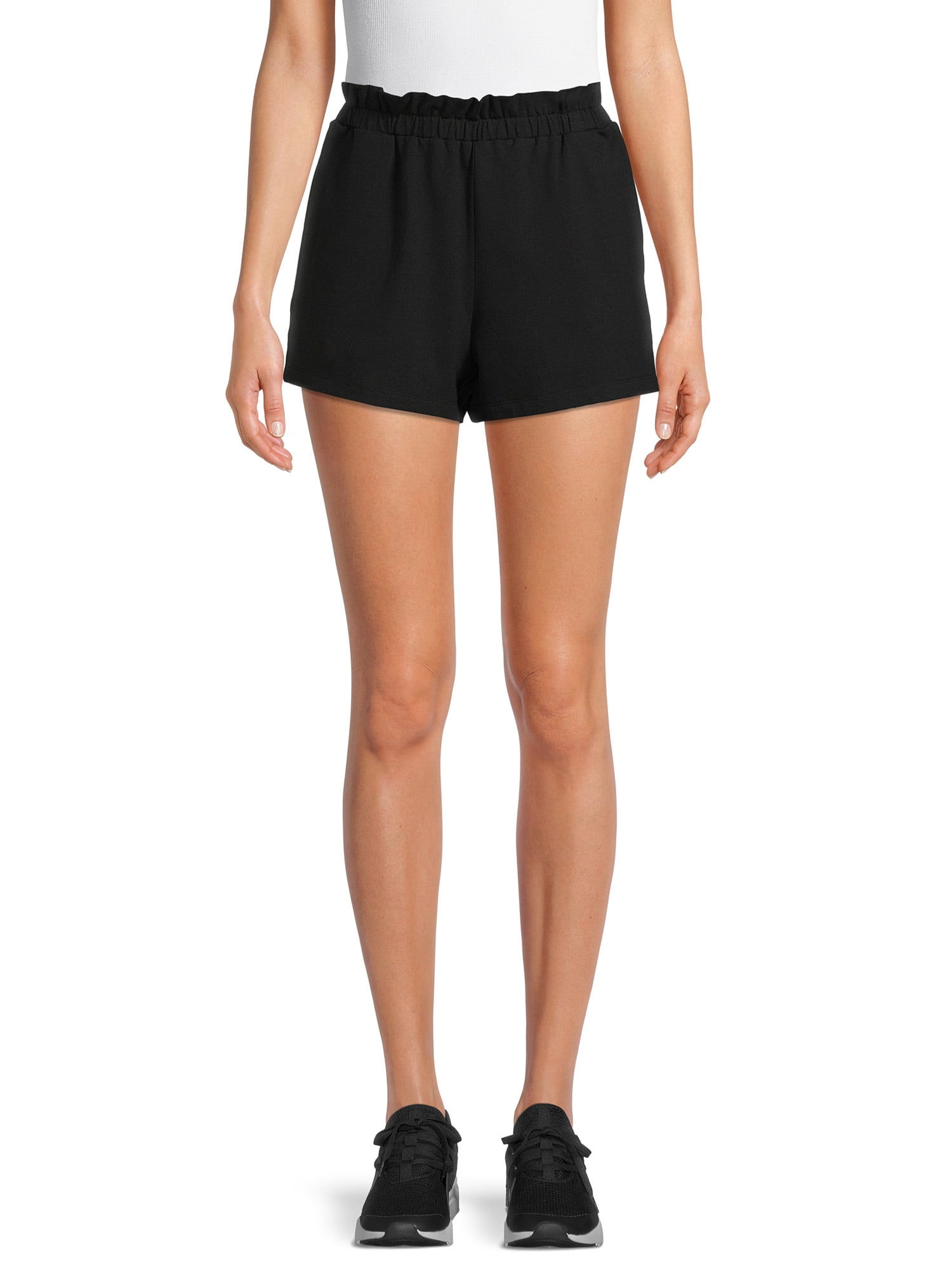Athletic Works Women's Athleisure Pull On Shorts - Walmart.com