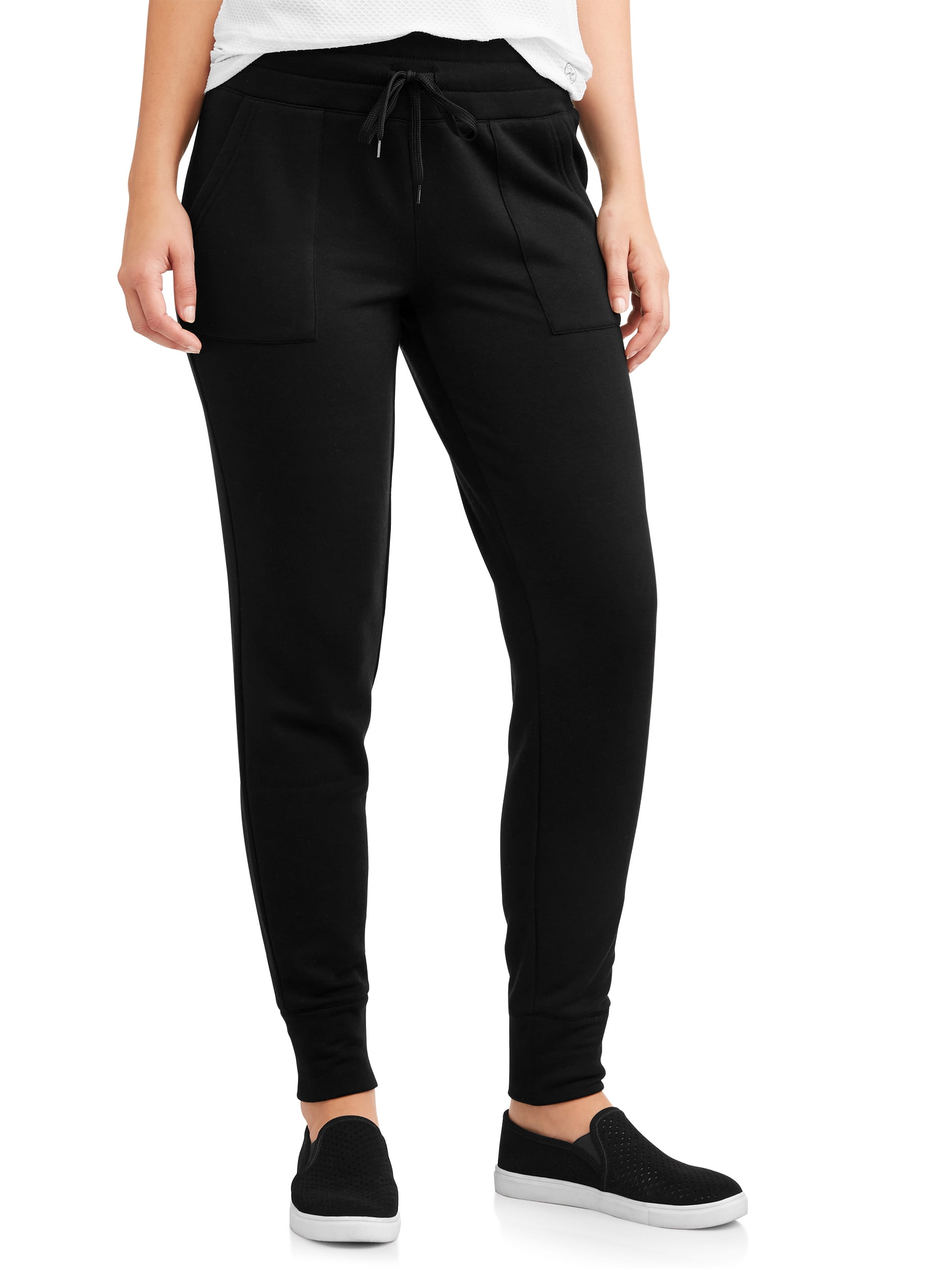 Athletic Works Women's Athleisure Soft Fleece Jogger Pant With