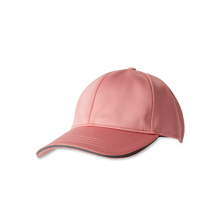 Nylon Works Athletic Castle Coral Blank Hat Ponytail Women\'s