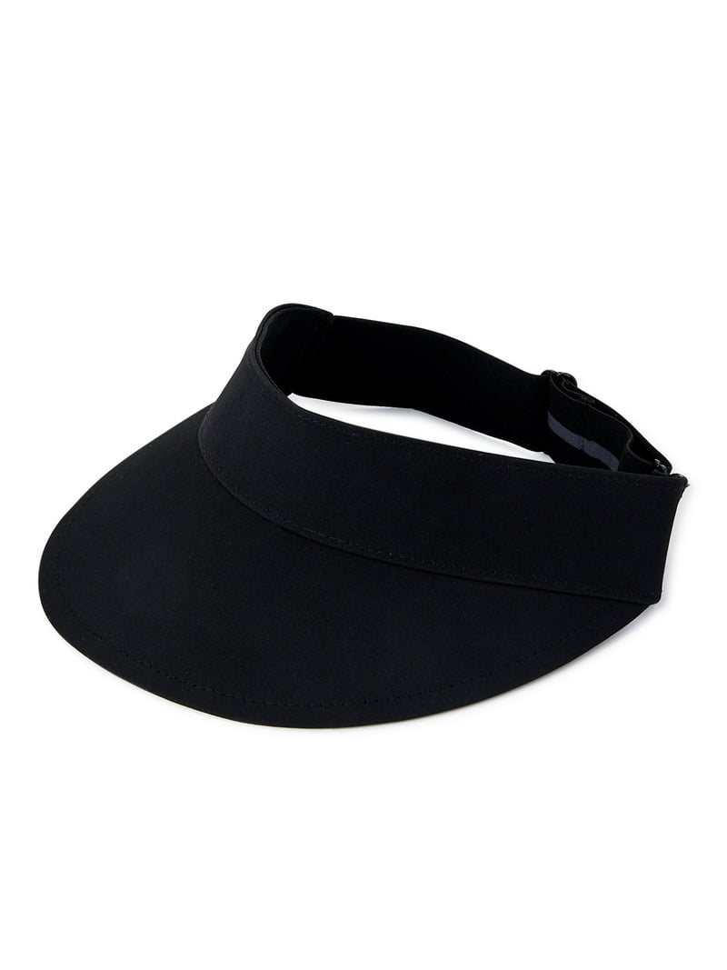 Athletic Works Women's Blank Polyester Stretch Visor Hat