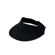 Athletic Works Women’s Blank Polyester Stretch Visor Hat Black Soot