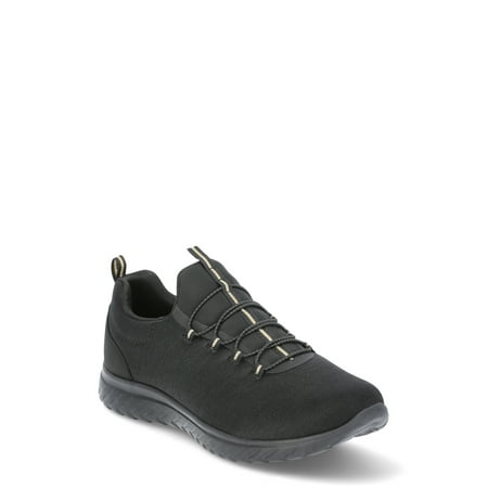 Athletic Works Women's Bungee Slip On Sneakers, Wide Width Available