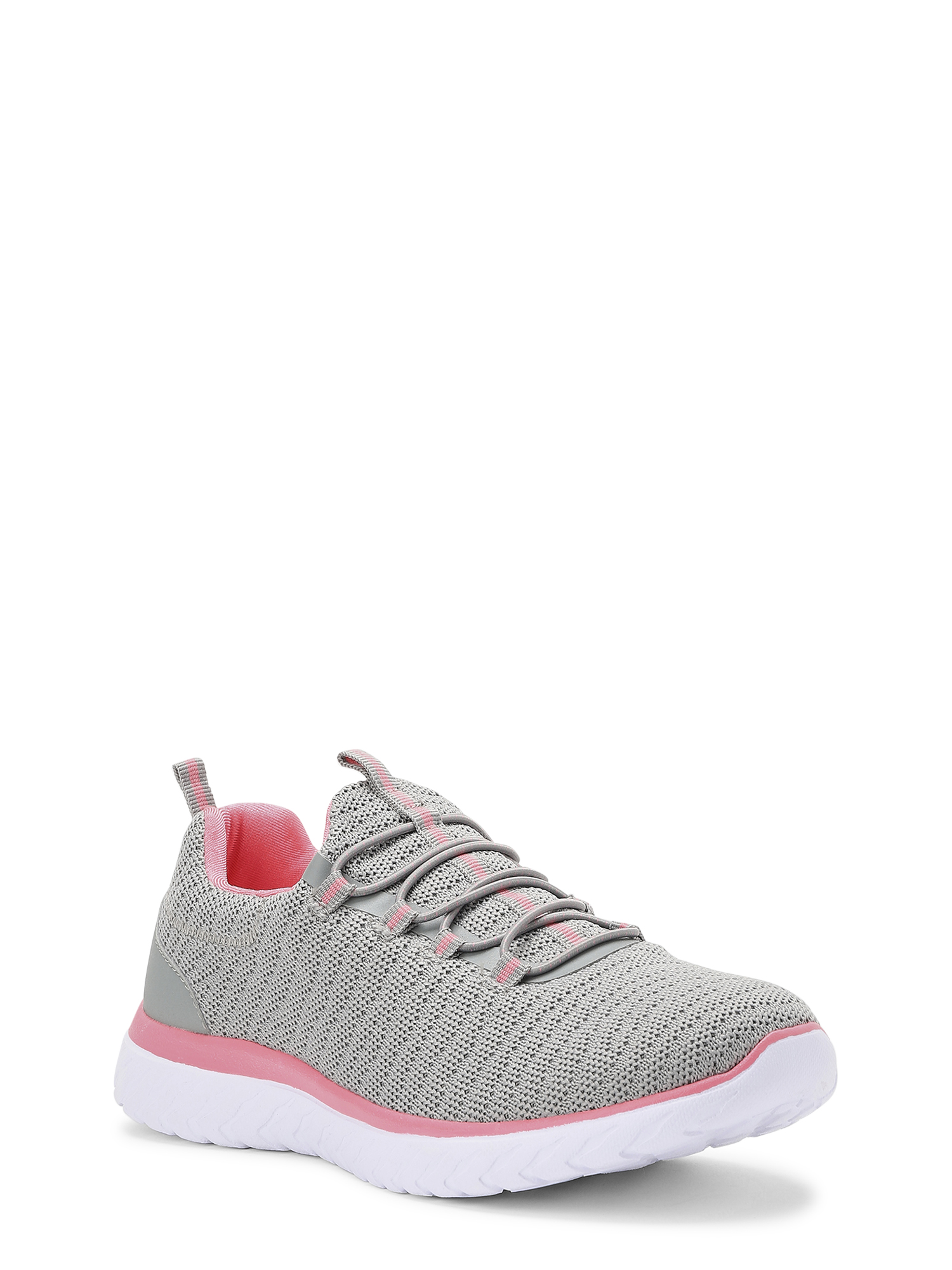 Athletic Works Women’s Bungee Slip On Sneakers, Wide Width Available - image 1 of 6