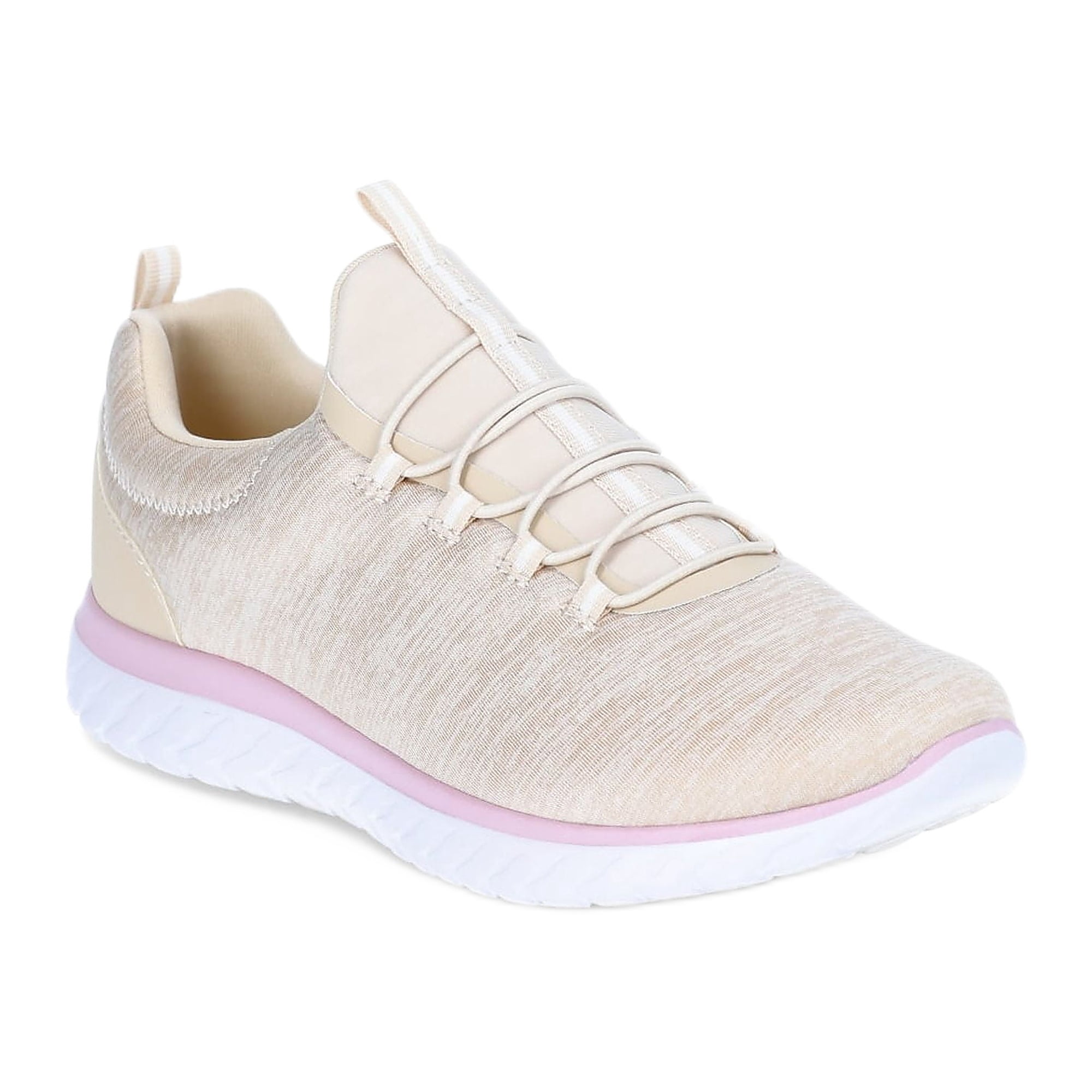 Athletic Works Women's Bungee Slip On Sneakers, Wide Width Available