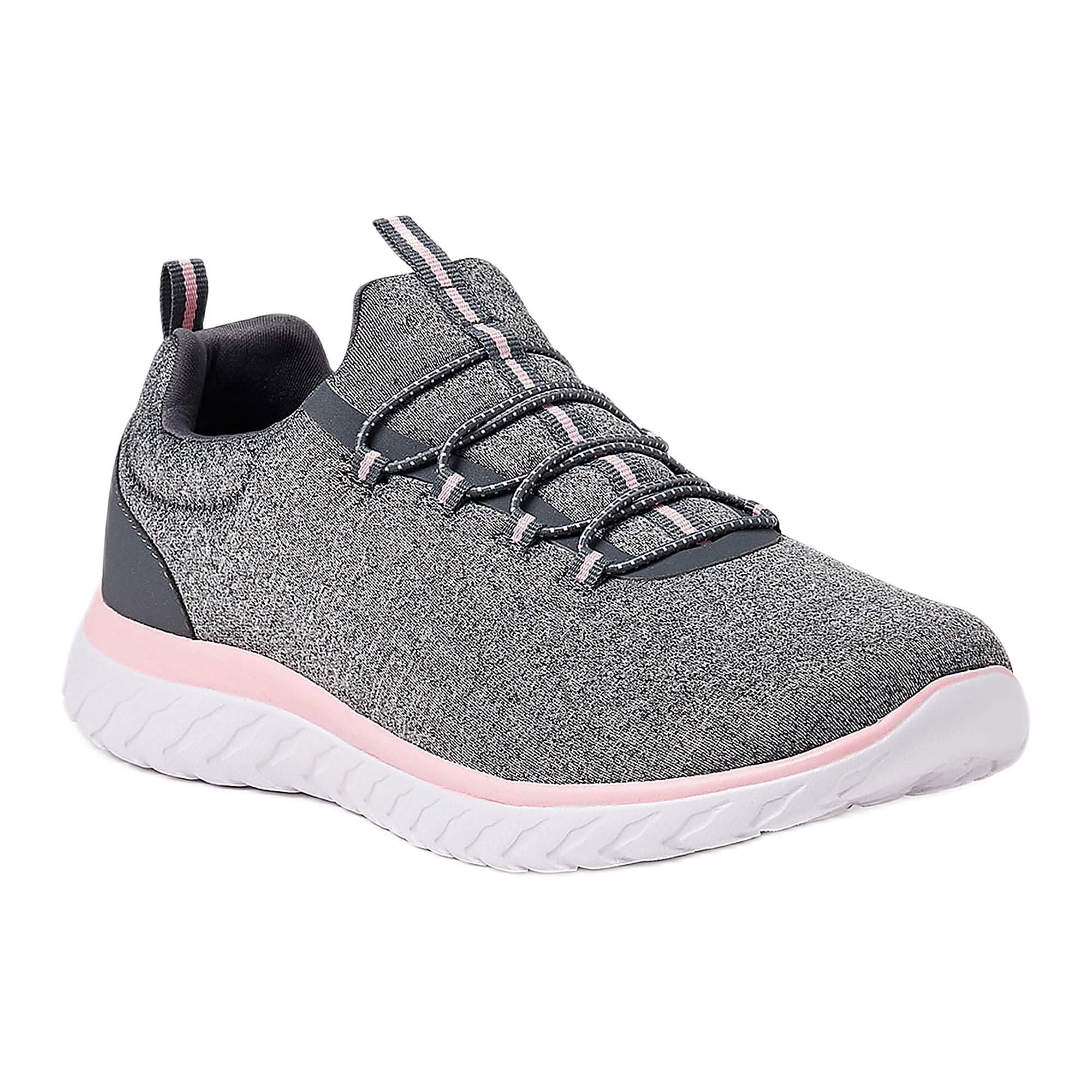 Athletic Works Women's Bungee Slip On Sneakers, Wide Width Available
