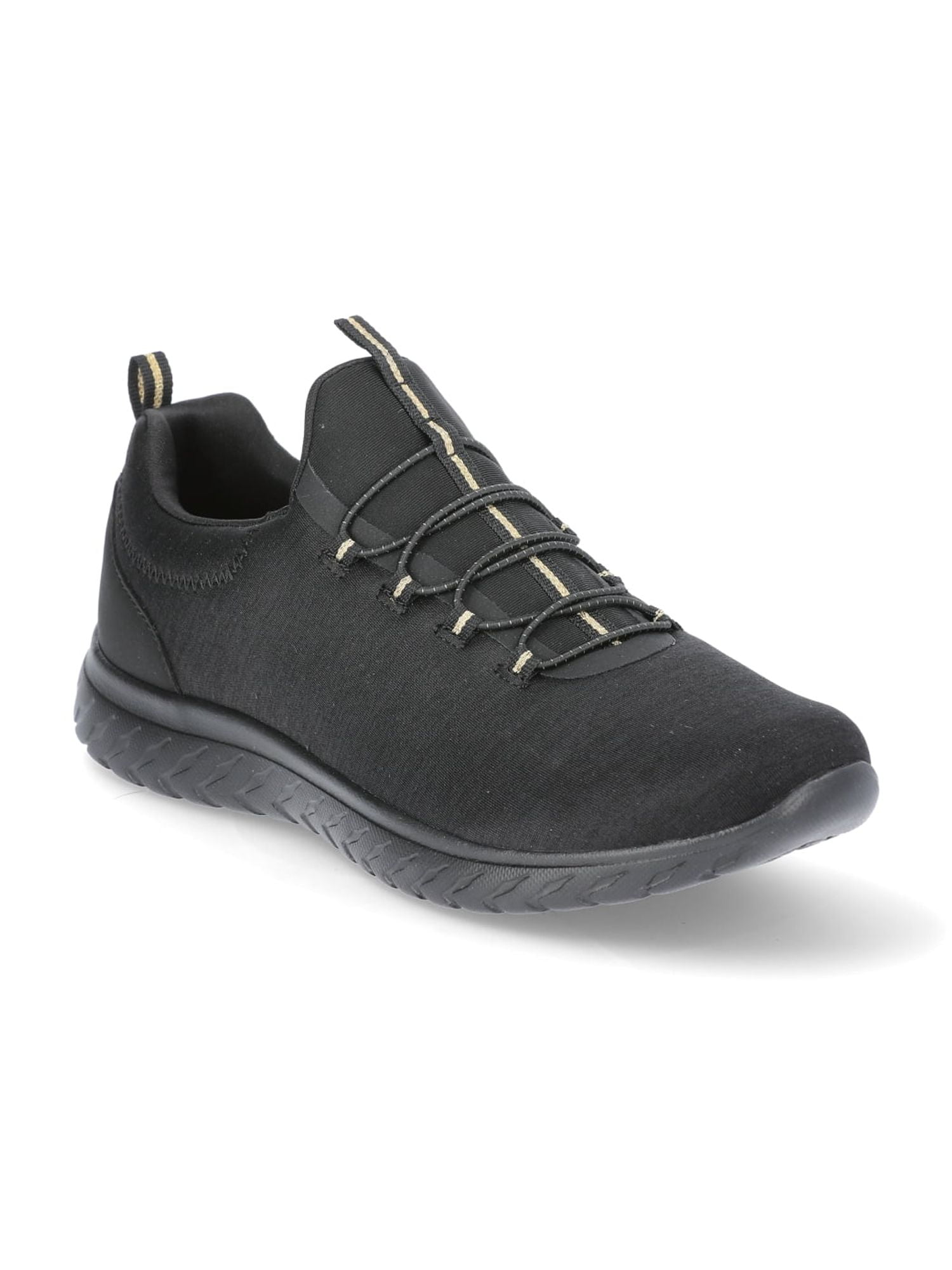 Athletic Works Women's Bungee Slip On Sneakers, Wide Width Available