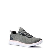 Athletic Works Womens Bungee Slip On Sneakers, Wide Width Available