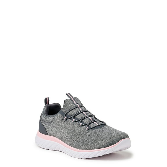 Athletic Works Women’s Bungee Slip On Sneakers, Wide Width Available