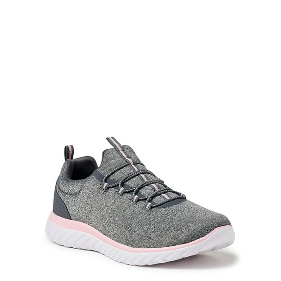 Athletic Works Women’s Bungee Slip On Sneakers, Wide Width Available