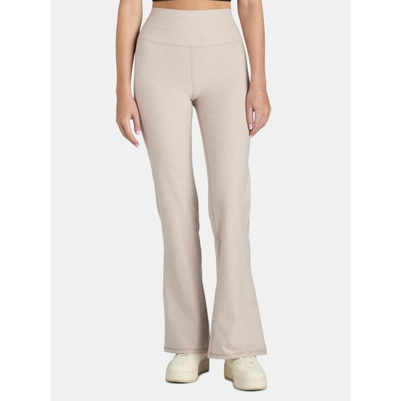 Athletic Works Women's ButterCore Flare Pants, Sizes XS-XXXL
