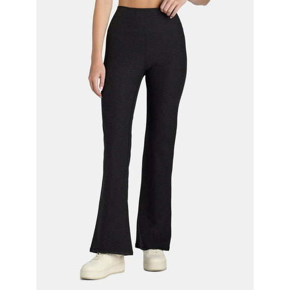 Athletic Works Women's ButterCore Flare Pants, Sizes XS-XXXL