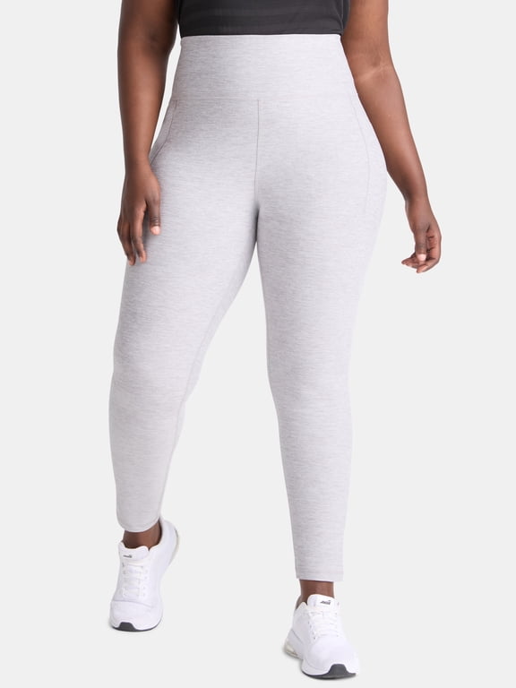 Women's and Women's Plus ButterCore Full Length Leggings with Pockets, Sizes XS-4X