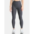thumbnail image 1 of Athletic Works Women's and Women's Plus ButterCore Full Length Leggings with Pockets, Sizes XS-4X, 1 of 6