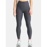 Athletic Works Womens and Womens Plus ButterCore Full Length Leggings with Pockets, Sizes XS-4X