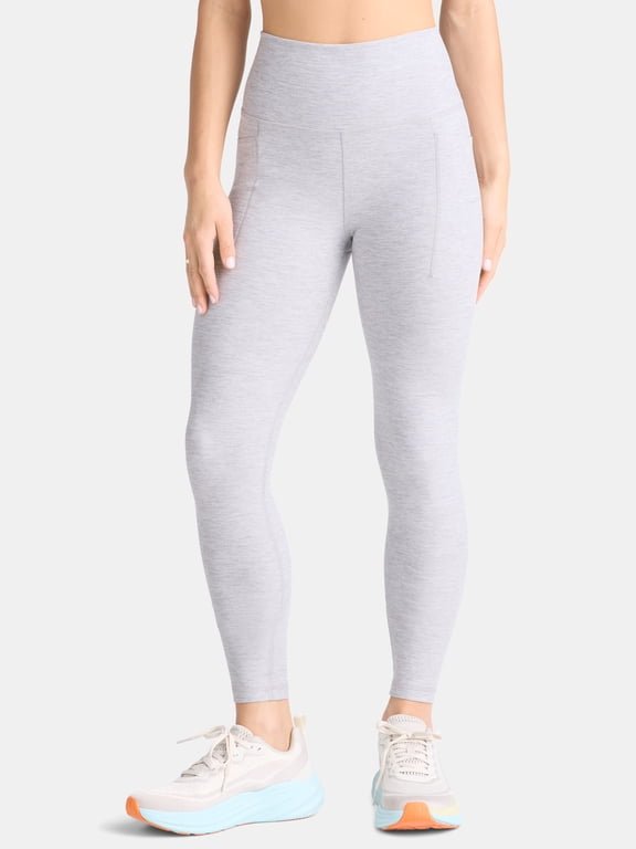 Women's and Women's Plus ButterCore Full Length Leggings with Pockets, Sizes XS-4X