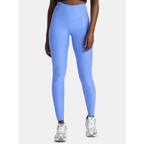 Athletic Works Women's ButterCore High Rise Ruched Leggings, Sizes XS-XXXL
