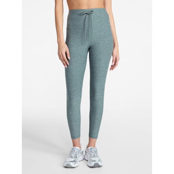 Athletic Works Women's ButterCore Leggings with Drawstring, 7/8 Length, Sizes XS-XXXL