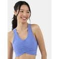 thumbnail image 1 of Athletic Works Women's ButterCore Ruched Bra, Sizes XS-XXXL, 1 of 3