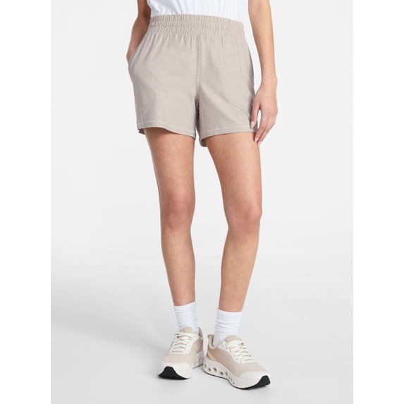 Athletic Works Women's and Women’s Plus ButterCore Soft Performance Gym Shorts, Available in 1, 2 and 5-Pack, Sizes XS-4X