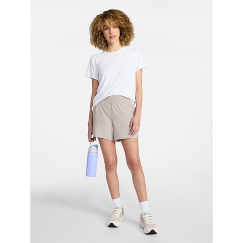 Athletic Works Women's and Women’s Plus ButterCore Soft Performance Gym Shorts, Available in 1, 2 and 5-Pack, Sizes XS-4X
