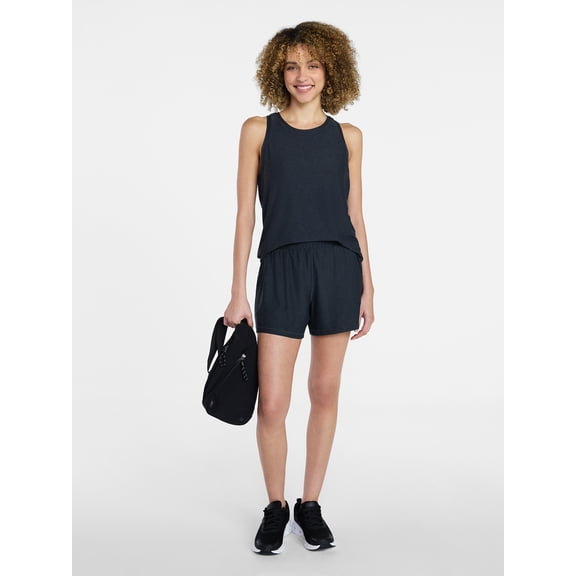 Athletic Works Women's and Women’s Plus ButterCore Soft Performance Gym Shorts, Available in 1, 2 and 5-Pack, Sizes XS-4X