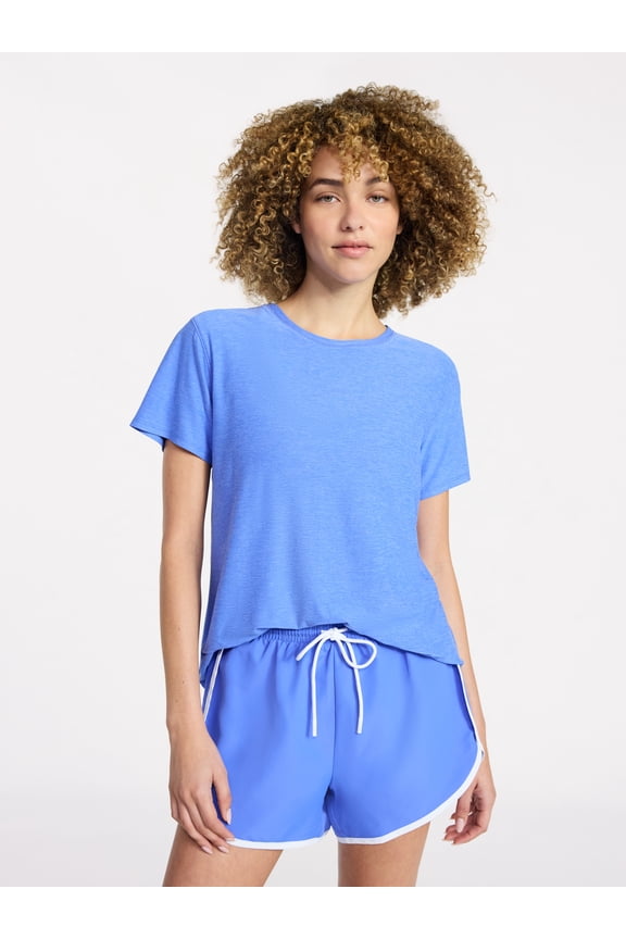 Women's ButterCore Tee with Short Sleeves, Sizes XS-XXXL