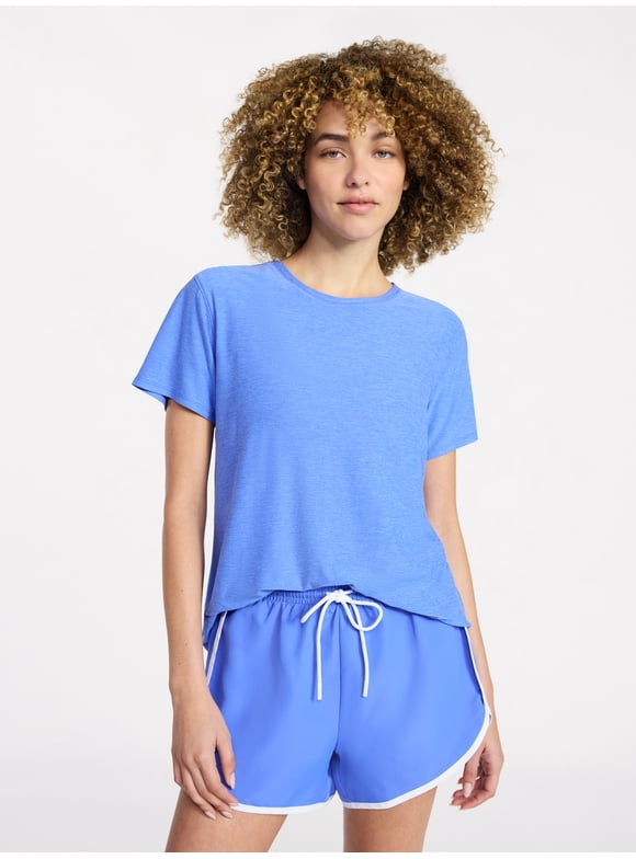 Women's and Women's Plus Relaxed ButterCore Tee with Short Sleeves, Sizes XS-4X