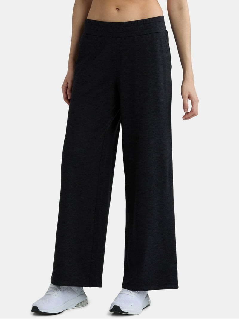 Athletic Works women's ButterCore Wide Leg Pants - Walmart.com