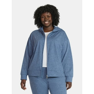 Avia Women's and Women's Ottoman 1/2 Zip Sweatshirt, Sizes XS-4X